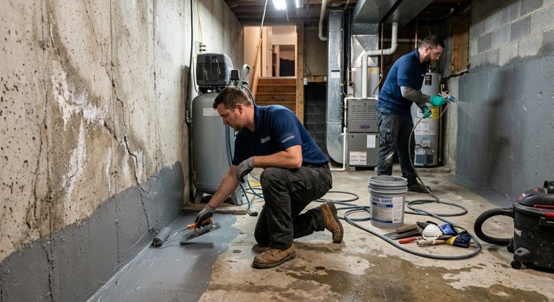 Wet Basement Solutions in Grand Rapids, MI